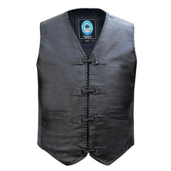Johnny Reb "Murray" Leather Vest JRV10018