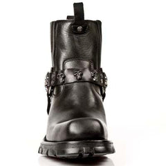 New Rock Skull Harness Boot Made In Spain Intergral Stitching-M-7621