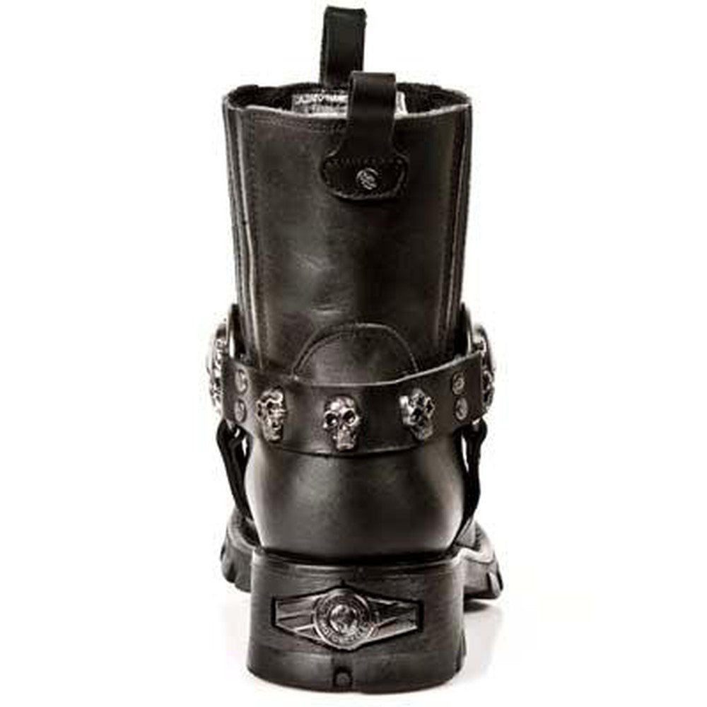 New Rock Skull Harness Boot Made In Spain Intergral Stitching-M-7621 41 EURO