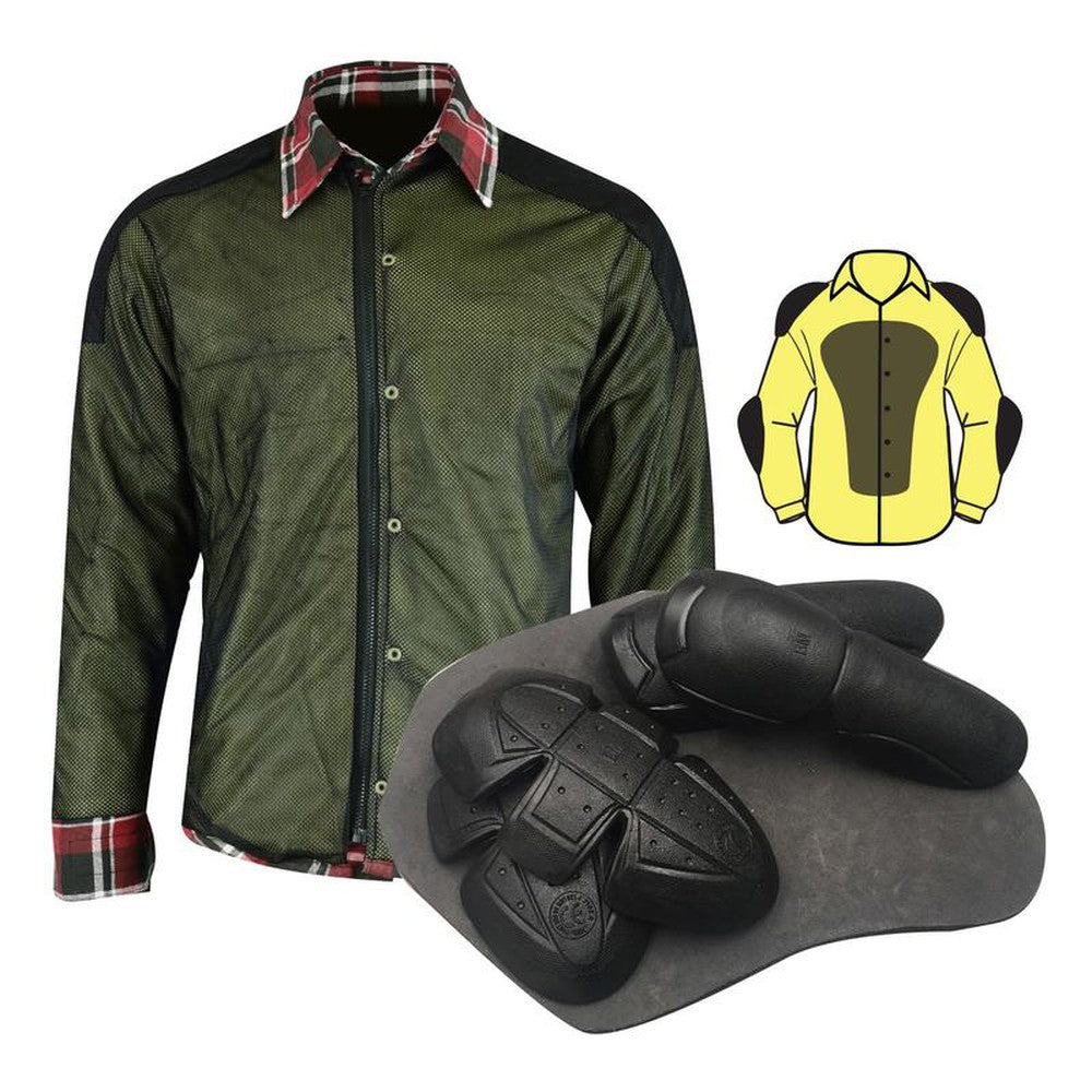 Men's Nullabor Protective Shirt JRS10023-mens kevlar shirts-Wicked Gear