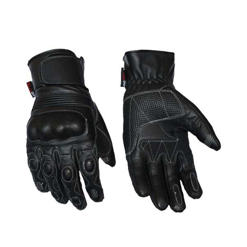 Perforated And Breathable Leather Glove Zeus