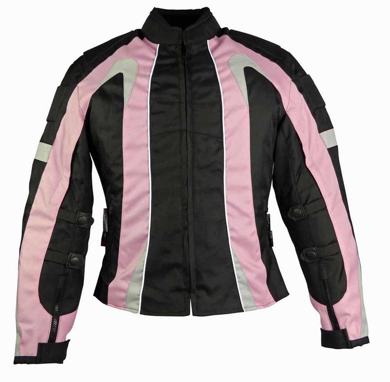 Ladies Textile Jacket-Cindy Pink-LAST ONE-Size Small