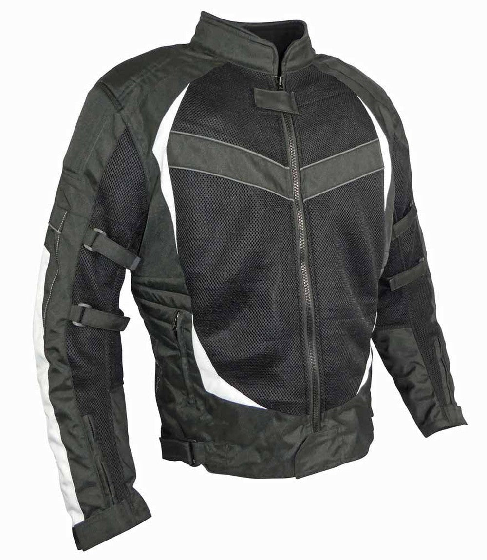 Saturn Summer Jacket With Removable Liner-mens textile jackets-Wicked Gear